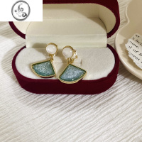 JiMi高级感气质无耳洞耳夹女简约冷淡风耳环小众设计感复古港风耳饰品