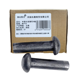 清玖熙月 半圆头铁铆钉8级 M6*24(20个/包) 包