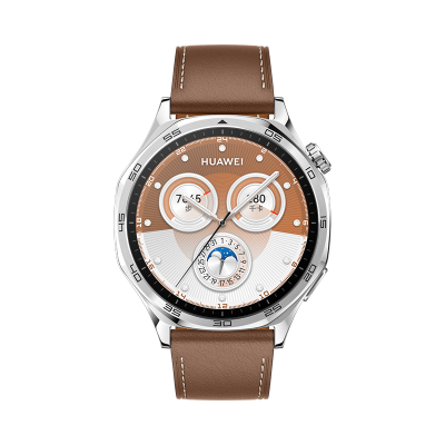 华为/HUAWEI WATCH GT5 砂砾棕46mm华为智能手表情绪健康助手玄玑感知系统运动涂鸦睡眠监测GT4升级