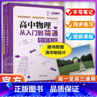 高中物理从入门到精通力学笔记 陈子涵 [正版]什么是高中物理 长尾君著 高一二三物理解题方法与技巧高中物理专题专项训练
