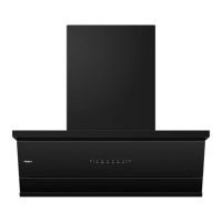 海尔(Haier)吸油烟机28m³大吸力1100pa变频增压350mm超薄平嵌高频自旋洗挥手智控烟灶联动EC965UD