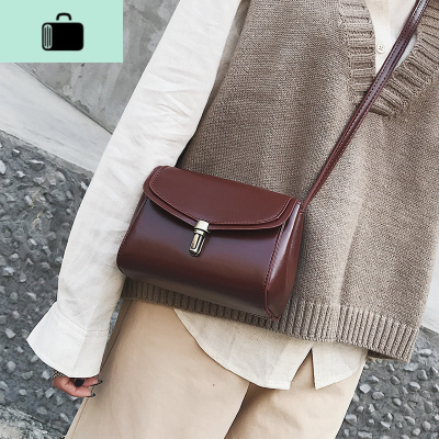 简约小包包女2020夏季新款时尚小方包韩版百搭单肩ulzzang斜挎包NEW LAKE女斜挎包