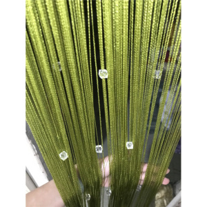 美帮汇挂帘隔断帘线帘水晶流苏珠帘房间装饰帘子客厅院成品窗帘