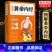 [正版]图解黄帝内经 白话彩图典藏版 原文白话文版图解黄本草纲目皇帝内经全注全译彩图中医基础理论十二经脉养生书
