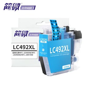 简微墨盒LC492XL蓝支