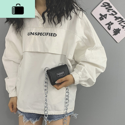 网红链条小方包包洋气女包2020新款潮韩版单肩包口红包零钱小挎包NEW LAKE女士单肩包