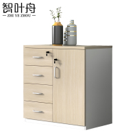 智叶舟矮柜单门四抽80*40*80cm台