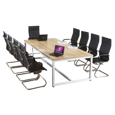 三能 办公家具简约现代办公家具黑色及其他颜色会议桌人造板办公桌会议桌简单大气现代会议桌
