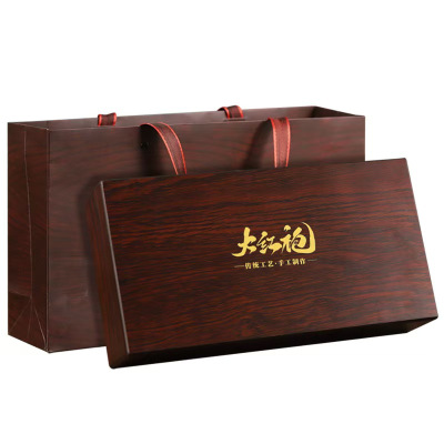 大红袍武夷山礼盒装高档送人小罐装茶 大盒18罐 180g/盒