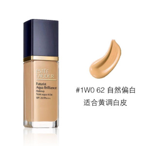 EsteeLauder雅诗兰黛新沁水粉底液SPF20/PA++ 30ml 1W0 62号