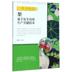 正版新书]一本书明白梨速丰安全高效生产关键技术赵德英主编9787