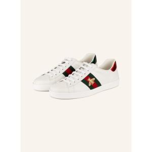 古驰(GUCCI)意大利进口光滑皮革拼接板鞋蜂巢刺绣侧边防滑耐磨休