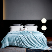 雅鹿莫代尔提花蚕丝被夏被 轻奢设计温暖护眠