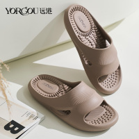 远港按摩拖鞋男士夏季家居室内浴室洗澡防滑不臭脚eva踩屎感凉拖女