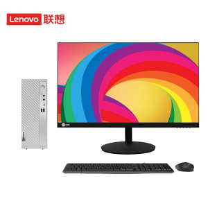联想(Lenovo)天逸510S 个人商务台式机电脑整机 (i5-13400 16G 1T机械+512G SSD wifi6 win11 键鼠 三年上门)配27英寸显示器