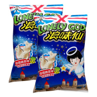 旺旺浪味仙田园蔬菜味创意花式薯卷马铃薯卷薯片休闲零食品袋装70g