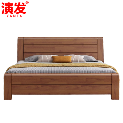 演发实木床1.2米1200*2000mm张