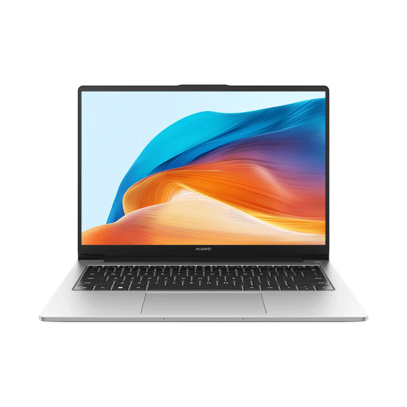 华为 MateBook D 14 Linux版 i5-13420H 16GB 1TB 皓月银 14英寸笔记本电脑轻薄办公 13代酷睿处理器 手提便携
