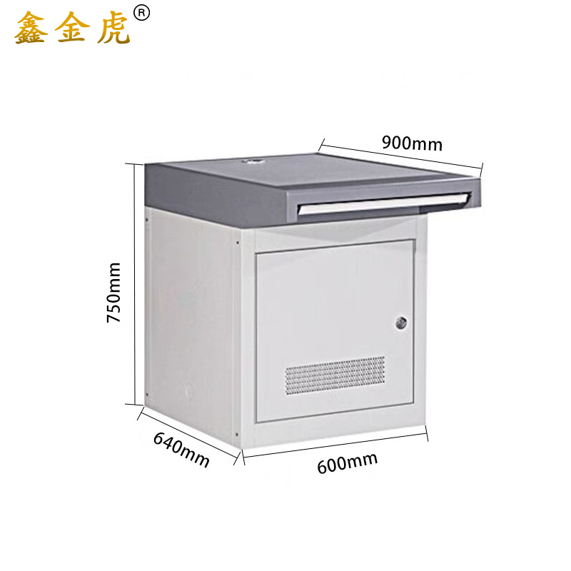 鑫金虎单联监控操作台工作控制台I5 600*640*750mm