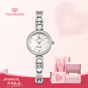 天王手表新品赫拉之环女士石英表时尚气质精致小表盘女表送女友生日礼物推荐31585