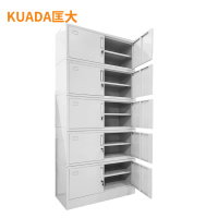 匡大文件柜五节档案柜加隔板铁皮柜办公文件资料储存柜钢制分体五节档案柜加隔板KDT367