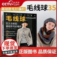 毛线球35 历久弥新的基础款毛衫编织 织毛衣教程零基础学钩针毛衣编织书籍大全花样初学者手工毛线钩针书图解日本针织棒针HN