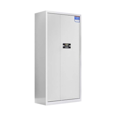 鑫升顺保密柜财务档案柜文件柜办公室资料储物柜保险柜电子密码国保锁通体白色-电子密码锁