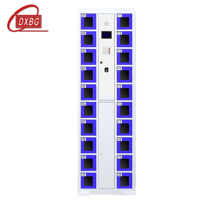DXBG智能手机柜存放柜存包柜储物柜20门透明款