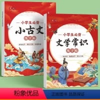 2本:文学常识+小古文练字帖 小学通用 [正版]小学生必背文学常识练字帖小古文现当代文学古代文学外国文学边学边练巩固知识