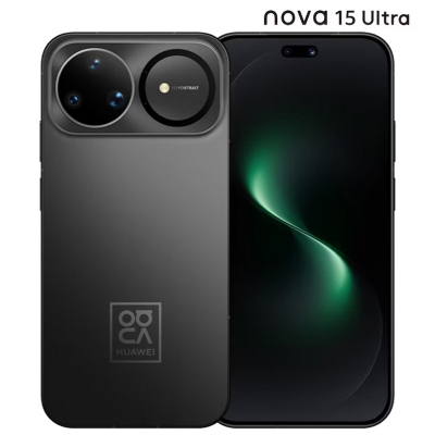 华为 nova 15 Ultra 256GB 幻夜黑 麒麟9系芯片前后红枫影像6.8mm机身 天通北斗双卫星通信 智能手机