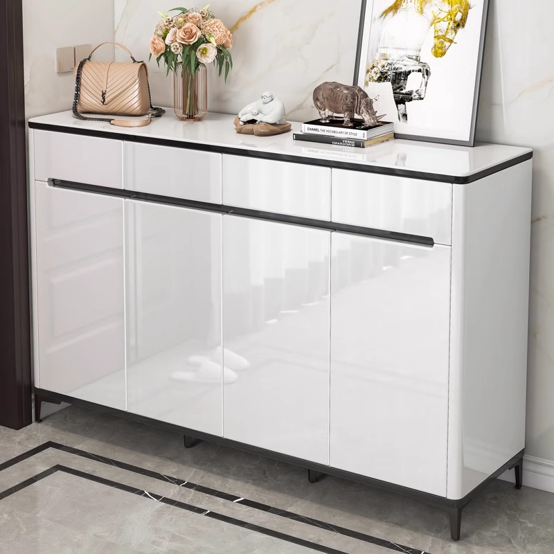 鞋柜家用门口大容量入户玄关柜一体收纳经济型门厅阳台储物柜