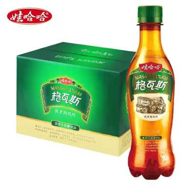 新产-娃哈哈格瓦斯330ml*15瓶麦芽汁发酵俄罗斯风味饮料整箱原味330ml