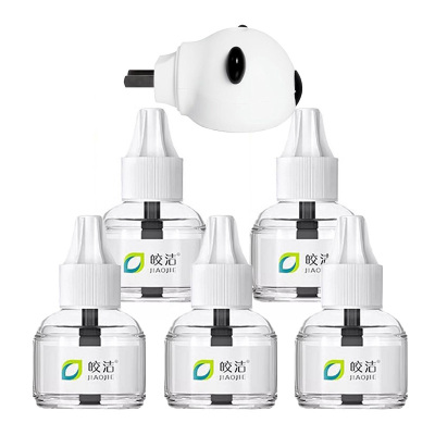 皎洁 电热蚊香液 40毫升5液1器 组