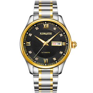 新奇特男表学生薄自动机械表防水夜光时尚商务新款男士手表X28