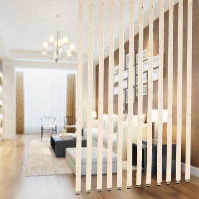 BONJEAN5厘米软装木方条北欧隔断墙客厅玄关漆DIY实木定制屏风