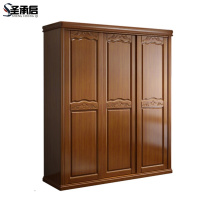 圣承启木质衣柜三门台