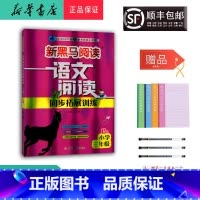 语文 三年级下 [正版] 2024新版 新黑马阅读 语文阅读同步拓展训练 三年级 B版