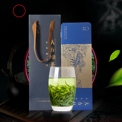 2025年新茶春茶安徽天方136g/盒特级天方硒茶 特级高山绿茶 商务礼盒装 石台硒茶