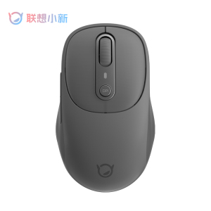 联想(Lenovo)小新无线蓝牙充电鼠标M3暮霭灰 三通道 人体工学设计商务办公轻音便携华为小米戴尔华硕通用
