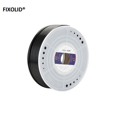 FIXOLID 气动软管PU管 10*6.5mm黑色 100米/卷