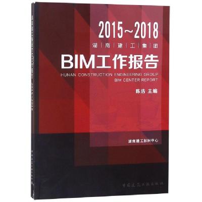 正版新书]2015-2018湖南建工集团BIM工作报告陈浩9787112230853
