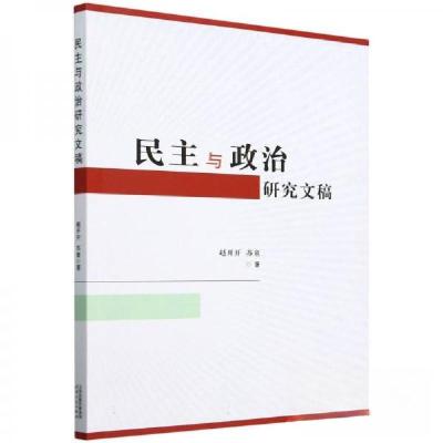 正版新书]民主与政治研究文稿赵开开9787201198217