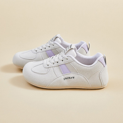 ins韩版德训小白鞋女秋季增高新款学生跑步运动休闲街拍