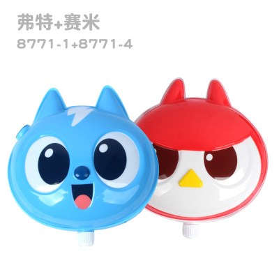 迷你特工队水玩具X喷水儿童背包式水呲水弗特赛米露西麦克斯背包水枪-弗特+赛米套餐一