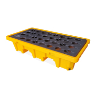 翌嘉YJ4120556 防渗漏托盘危废化学品防泄漏塑料托盘 1300*660*300