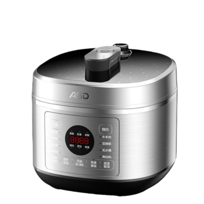 爱仕达(ASD)电压力锅家用5L高电压力锅不粘内胆压力饭煲不粘锅底盘加热预约AP-F50E188