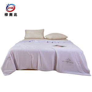 梓南北 冰皮凉感丝夏被空调被 200*230cm 条