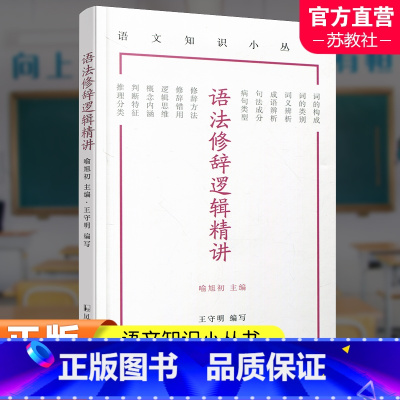 语法修辞逻辑精讲 高中通用 [正版]写作常识精讲 文言文常识精讲 语法修辞逻辑精讲 语文知识小丛书 中学作文课 写作课
