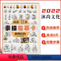 [正版]高清8开素描临摹卡静物结构2022沐尚文化单个组合零基础自学入门