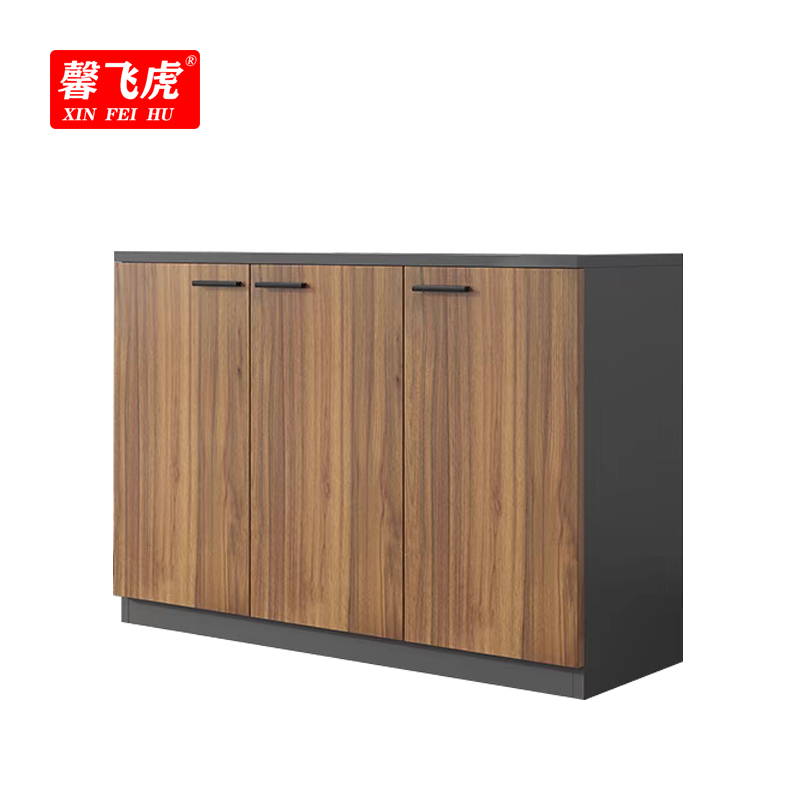 馨飞虎矮柜木质三门储物柜颜色多选120*40*80cm/个